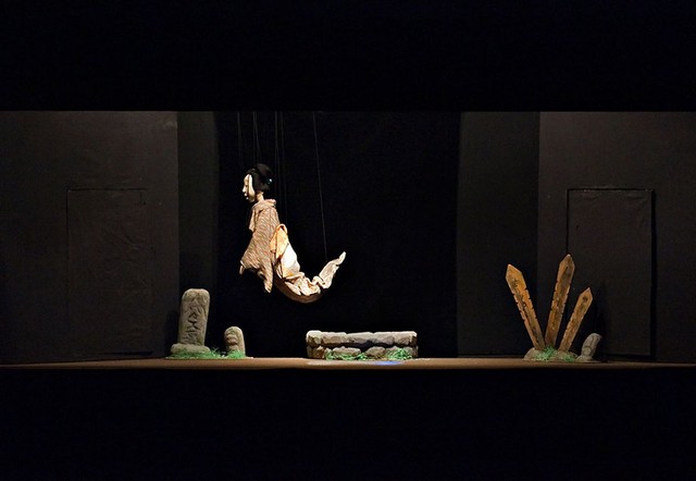 これは大人向け？　「怪談・幽女執念（おそろしやおんなのしゅうねん）」の1シーン