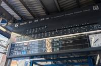 京急川崎駅のフラップ式列車発車案内表示装置※画像はイメージです（yu_photo/stock.adobe.com）