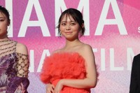 「第3回 横浜国際映画祭」で人生初のレッドカーペットを歩いた蓬莱舞（提供）