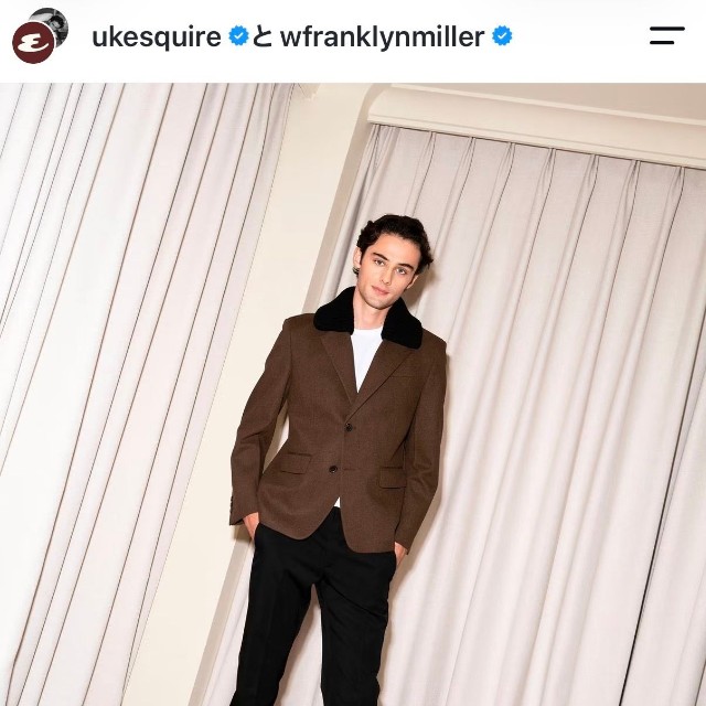 ウィリアム・フランクリン・ミラー（@wfranklynmiller）さんのインスタグラムより