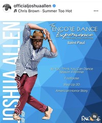 ジョシュア・アレンさんのインスタグラム＠officialjoshuaallenより