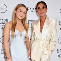 娘のハーパー（左）とヴィクトリア・ベッカム