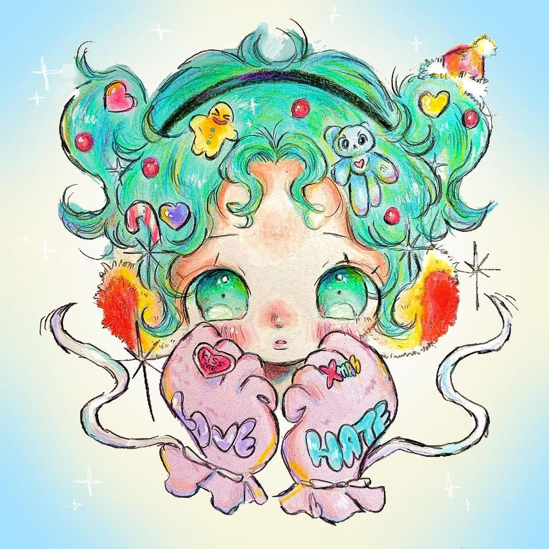 ゆみゆみやみいさんの作品（画像提供：ゆみゆみやみいさん）