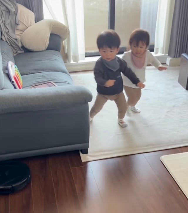 おしゃべりするロボット掃除機が怖いよ〜！（提供：@cocosena31さん）
