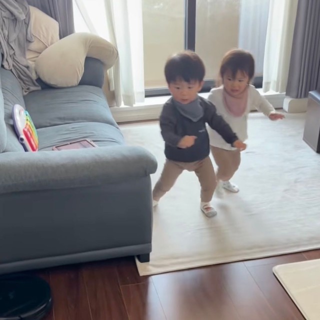 おしゃべりするロボット掃除機が怖いよ〜！（提供：@cocosena31さん）

