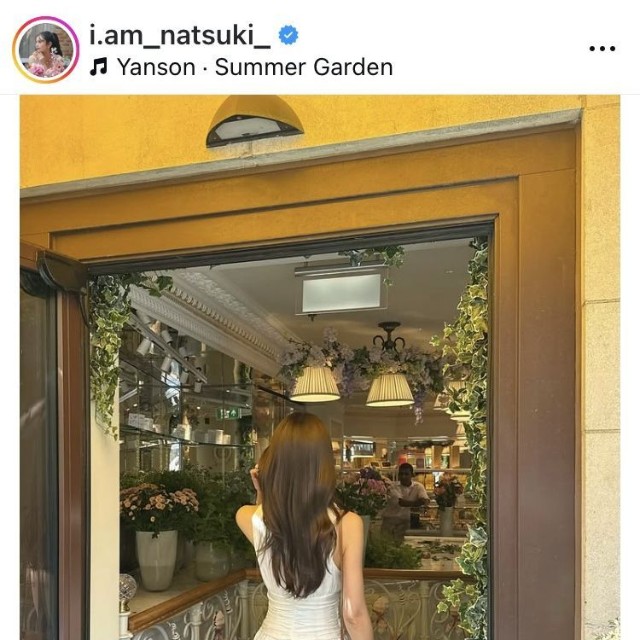 阿部なつきのインスタグラム＠i.am_natsuki_より