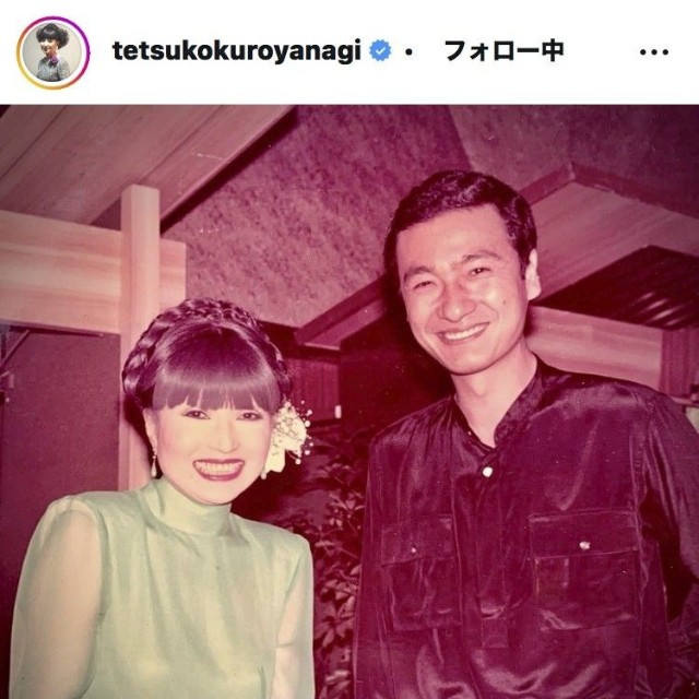 黒柳徹子のインスタグラム＠tetsukokuroyanagiより