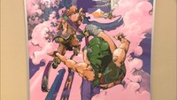 漫画「ジョジョの奇妙な冒険」の作者が制作したアートポスターも展示　東京オリ・パラをテーマにした展示会　岡山市役所