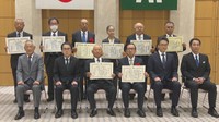 表彰式　香川県庁　高松市番町