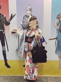 水琴さんは、刀剣イベントなどに行くときなどにも着物を楽しまれています（提供：水琴（りづきけいと）さん）