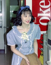 松本典子さん（1989年撮影）