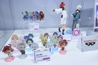 「機動戦士ガンダム水星の魔女EXPO」での商品展示 (C)創通・サンライズ・ MBS