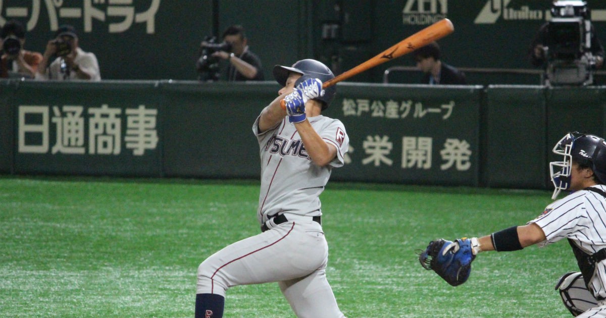 野球 - 逆転負けに泣いた立命館､秋の雪辱を誓う 全日本大学野球選手権