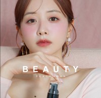 PEACH JOHN BEAUTYとのコラボ商品を発表した森香澄