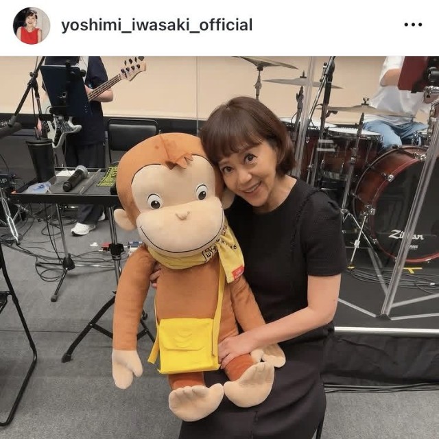 岩崎良美インスタグラム＠yoshimi_iwasaki_officialより