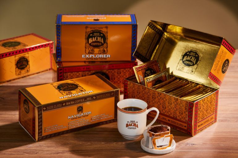 BACHA COFFEE 25袋入1910 ナビゲイターコーヒーバッグテスター BACHA COFFEE 25袋入1910 ナビゲイターコーヒーバッグテスター Packed