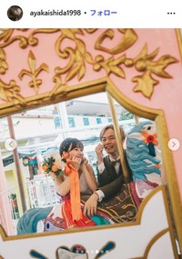 石田彩夏のインスタグラム@ayakaishida1998より