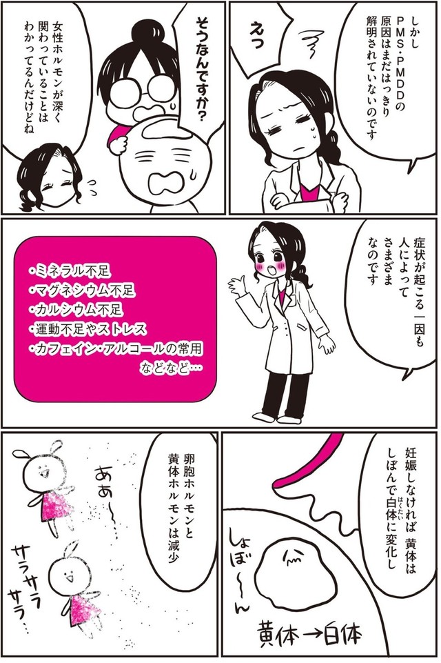 【漫画】『生理前に起こる不調のこと、産婦人科医の先生に全部聞いてみた！』29（なおたろーさん提供）