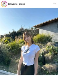 瀧山あかねアナのインスタグラム＠takiyama_akaneより