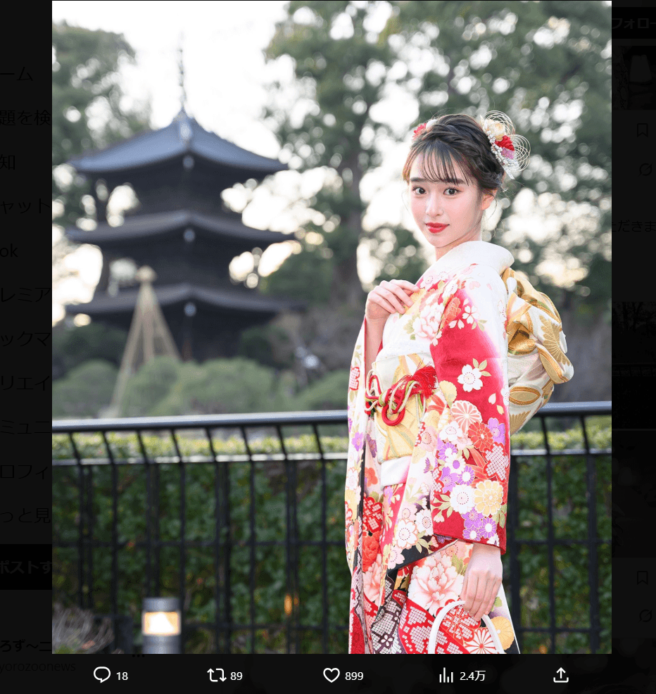 藤岡舞衣の公式Xアカウント（@Mai_Fujioka）より