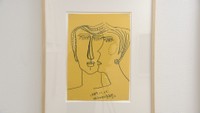 「untitled(目を閉じている人と頬にキスをする人)」(1989年)