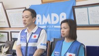 フィリピンの被災地に派遣／祖母井利昭さん・真治スサンさん