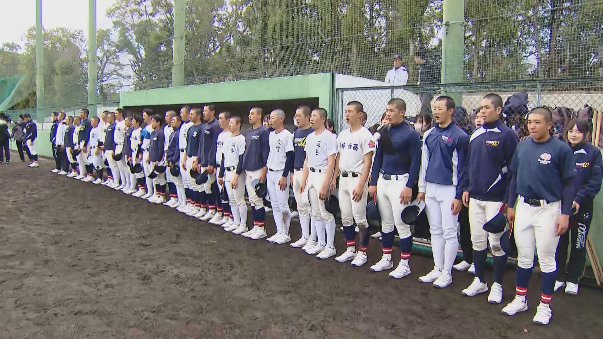 第98回選抜高校野球開幕。長崎西は20日の滋賀学園戦に向けて最終調整