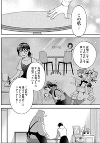 就職した時に購入した机　(c)Ariko/MAG Garden