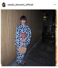 奥森皐月（@satuki_okumori_official）さんのインスタグラムより