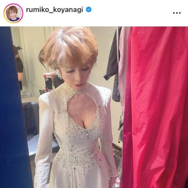 小柳ルミ子インスタグラム(@rumiko_koyanagi)より