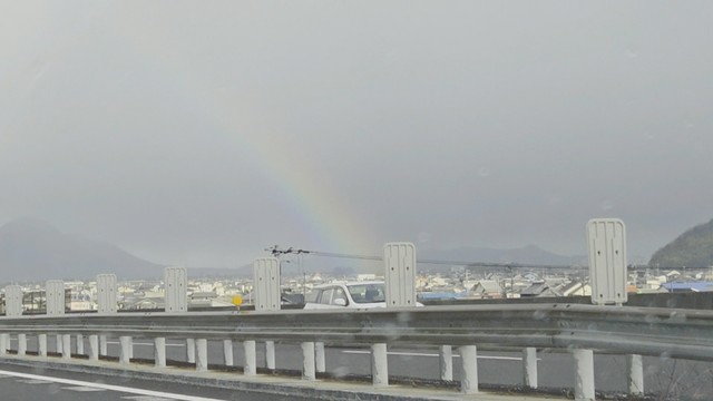 岡山県北部を中心に積雪…真庭市上長田34cmなど　善通寺市内では大きな虹も【岡山・香川の天気】