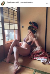 鈴木ふみ奈インスタグラム(@fuminasuzuki)より