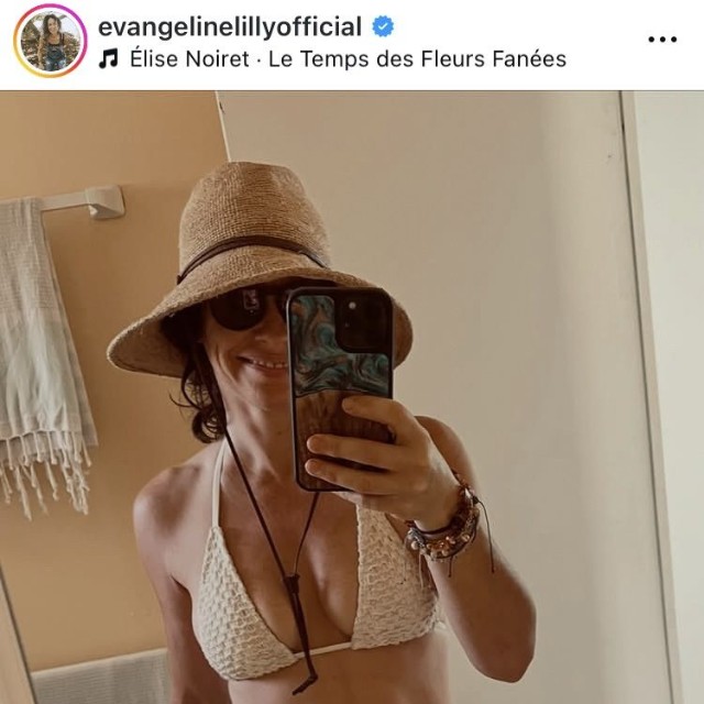 エヴァンジェリン・リリーのインスタグラム＠evangelinelillyofficialより