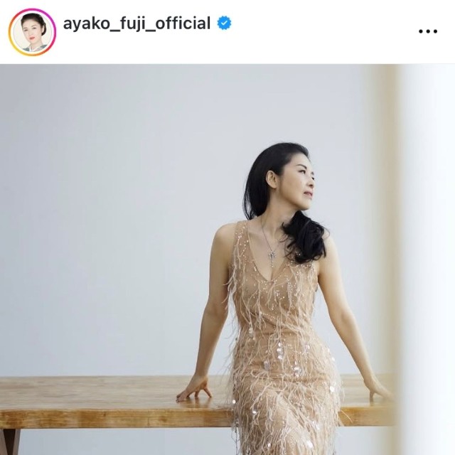 藤あや子インスタグラム(@ayako_fuji_official)より