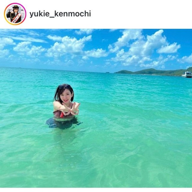 剣持幸恵アナのインスタグラム＠yukie_kenmochiより