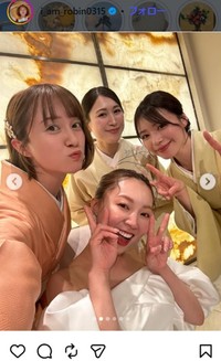 岡田ロビン翔子のインスタグラム＠i_am_robin0315より