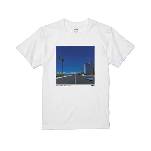 レイドバックなムードへと誘う、<br>永井 博 × TOKYO FMのTシャツ。