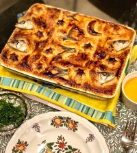 美味しそうに焼けた綺麗なスターゲイジーパイ（提供：お菓子作り お嬢様さん）