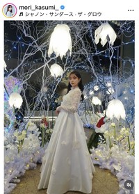 森香澄のインスタグラム＠mori_kasumi_より