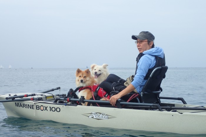 思い出深い犬連れ旅行（世界文化社提供）