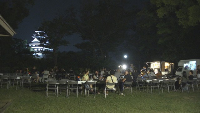 夏の烏城灯源郷・幻想庭園