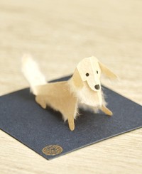 和紙をちぎって再現されたもふもふ感(提供：キワム)