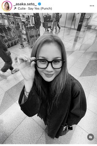 1月12日の瀬戸朝香インスタグラム＠_asaka.seto_より
