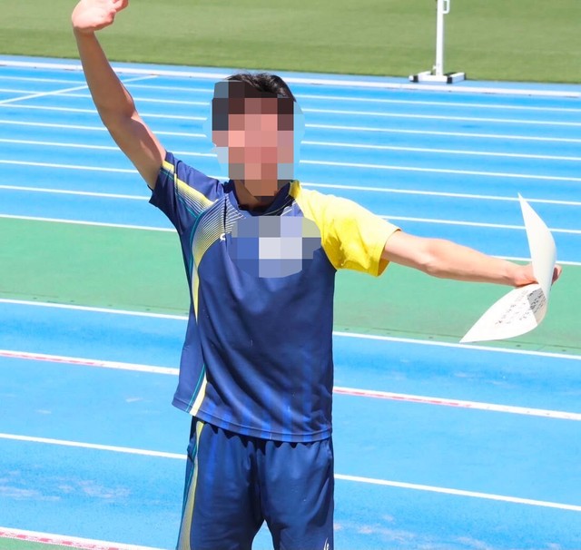 インターハイ出場が決まった当時（とかとんとんさん提供）