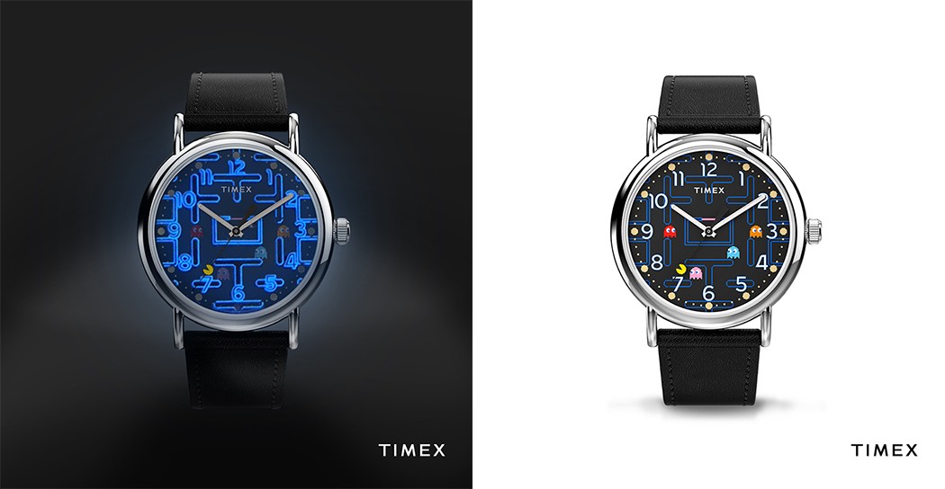 憧れの TIMEX weekender パックマン コラボモデル パックマン付属