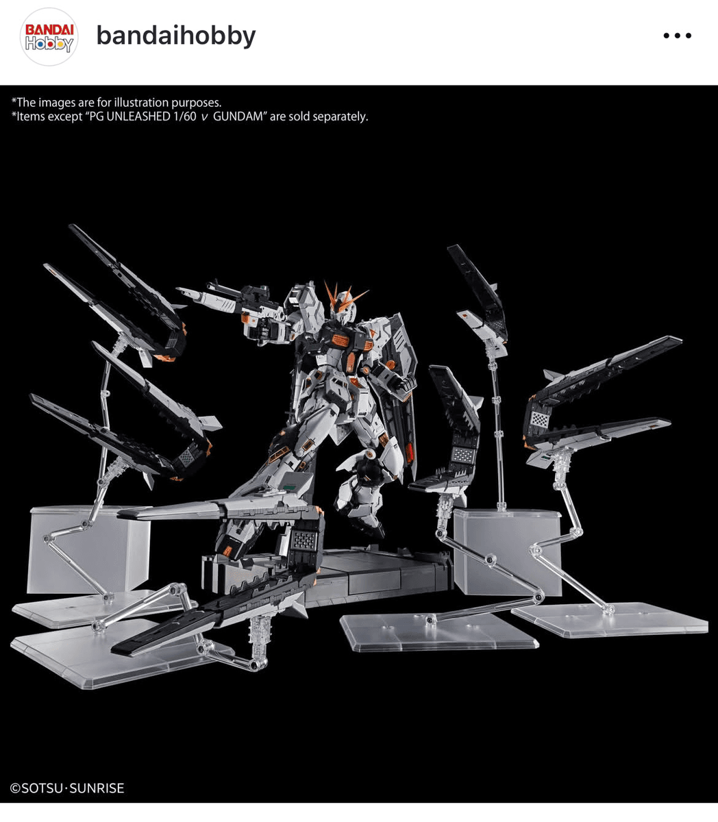 Bandai Hobby (@bandaihobby)の公式インスタグラムより