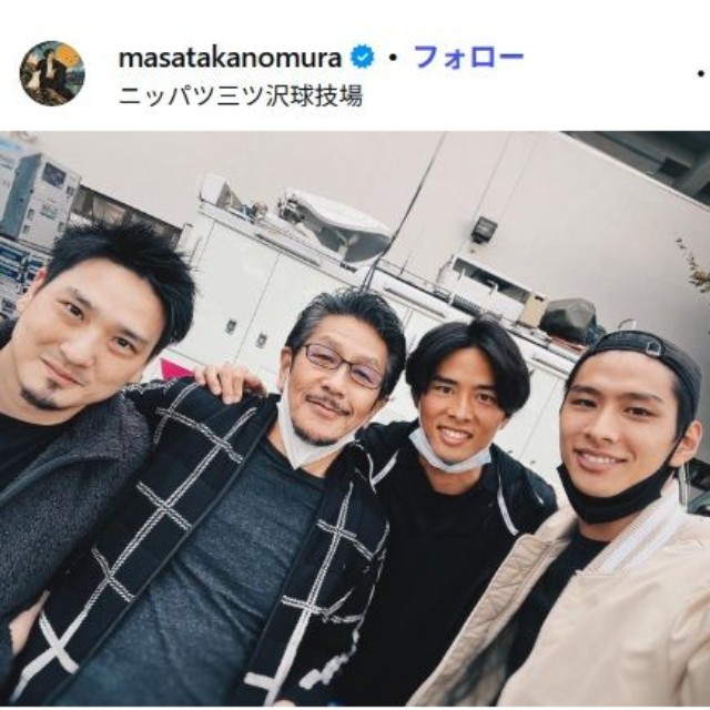 野村政孝氏のインスタグラム@masatakanomuraより　野村将希、野村祐希、TJ Kayama