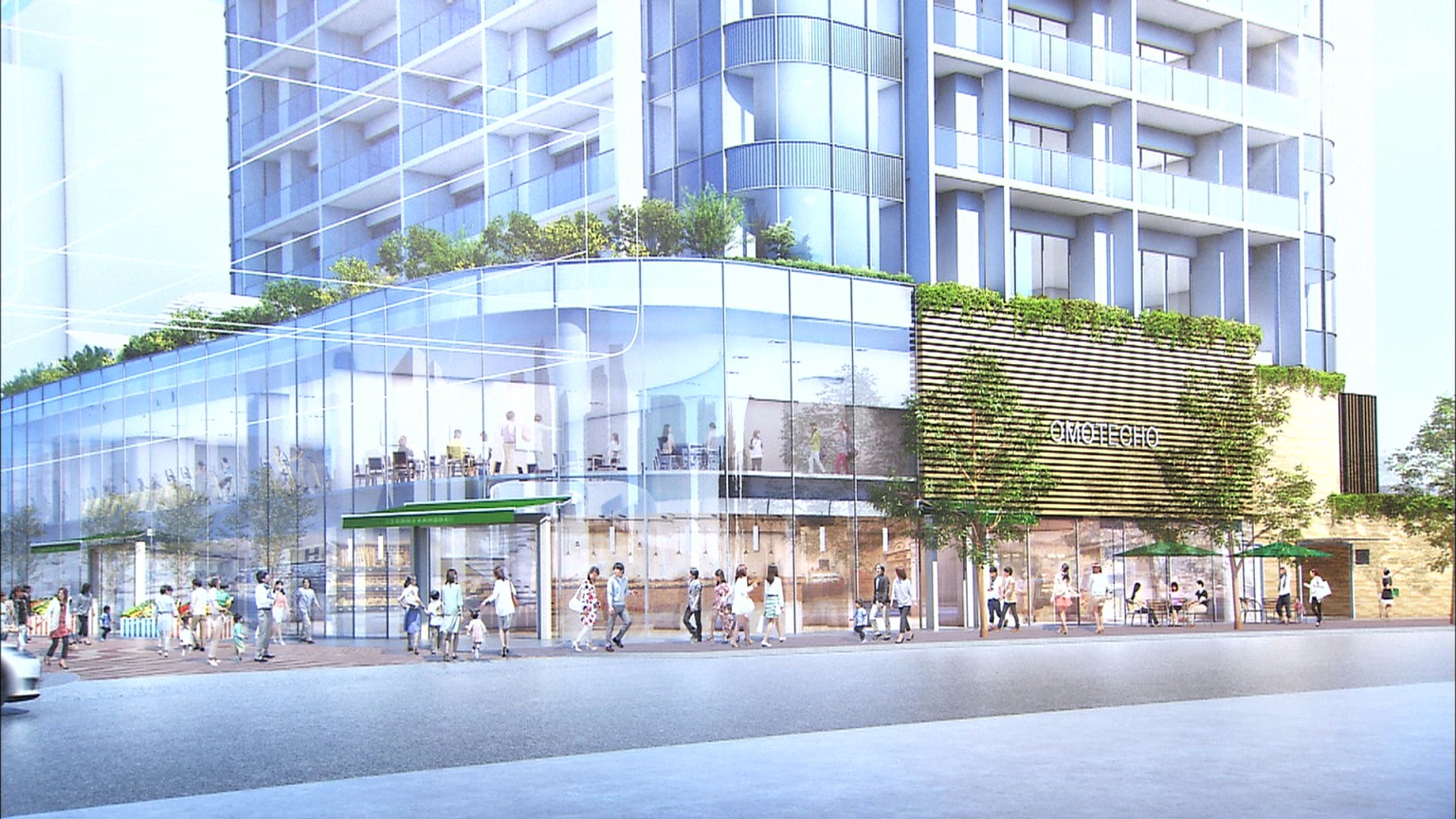 岡山市の表町三丁目に24階建て複合マンション 再開発で事業協定 | KSB