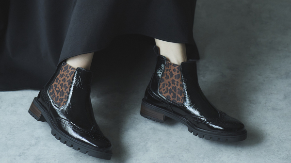 ブーツの季節到来。立ち姿にこだわる8センチヒール