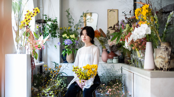 「花たちの魅力を引き出す」フラワーショップ